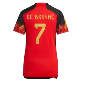 Belgien Kevin De Bruyne #7 Hemmakläder Dam VM 2022 Kortärmad